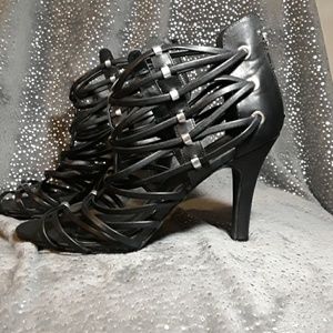 Black stilettos